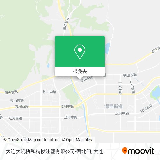 大连大晓协和精模注塑有限公司-西北门地图
