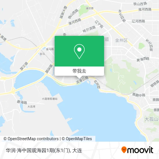 华润·海中国观海园1期(东1门)地图
