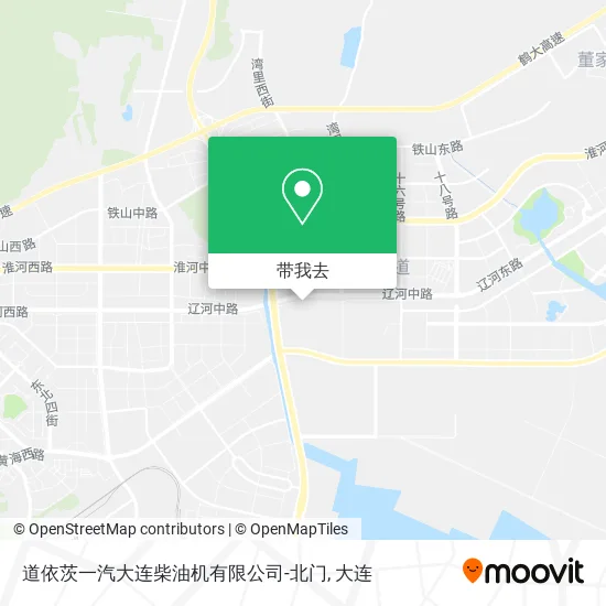 道依茨一汽大连柴油机有限公司-北门地图