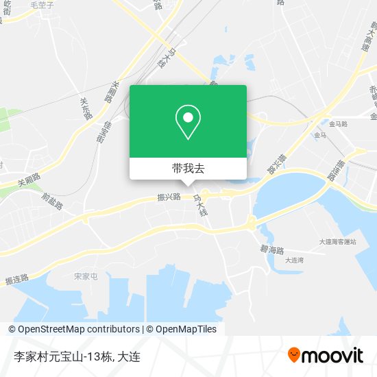 李家村元宝山-13栋地图