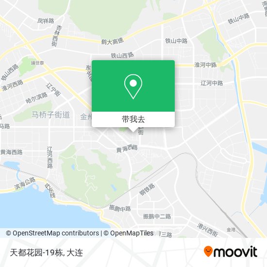 天都花园-19栋地图