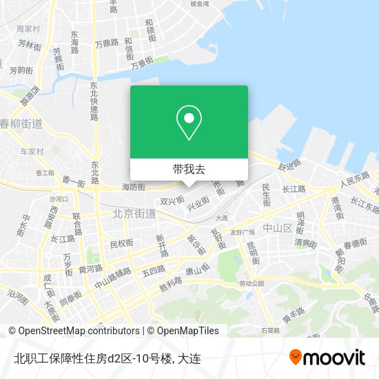 北职工保障性住房d2区-10号楼地图