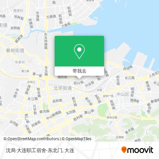 沈局·大连职工宿舍-东北门地图