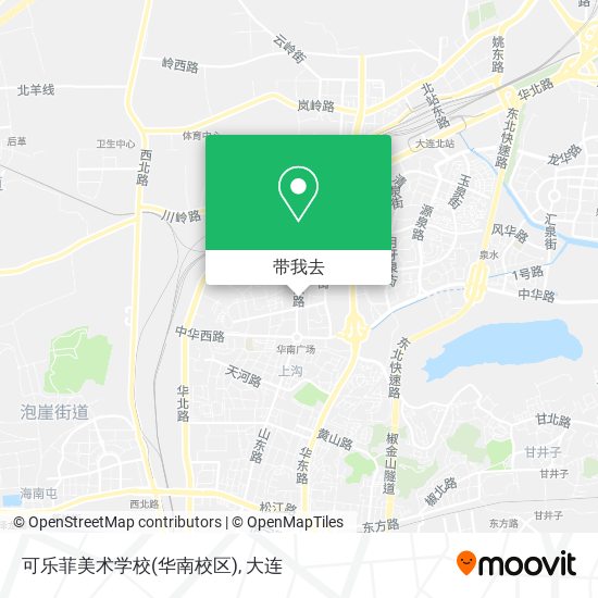 可乐菲美术学校(华南校区)地图