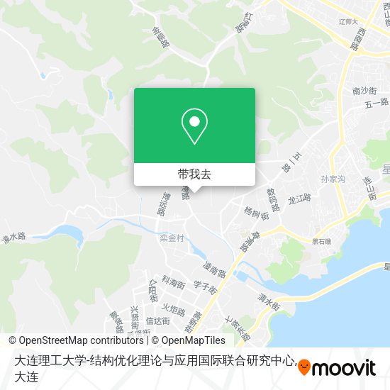 大连理工大学-结构优化理论与应用国际联合研究中心地图
