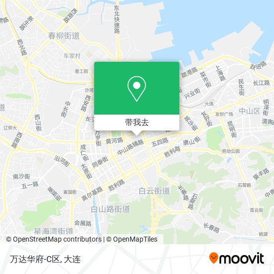 万达华府-C区地图