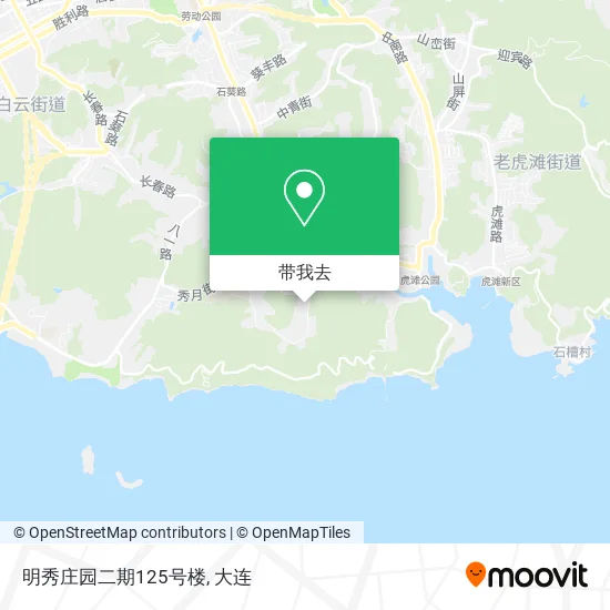 明秀庄园二期125号楼地图