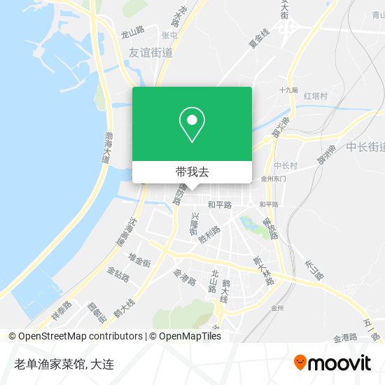 老单渔家菜馆地图