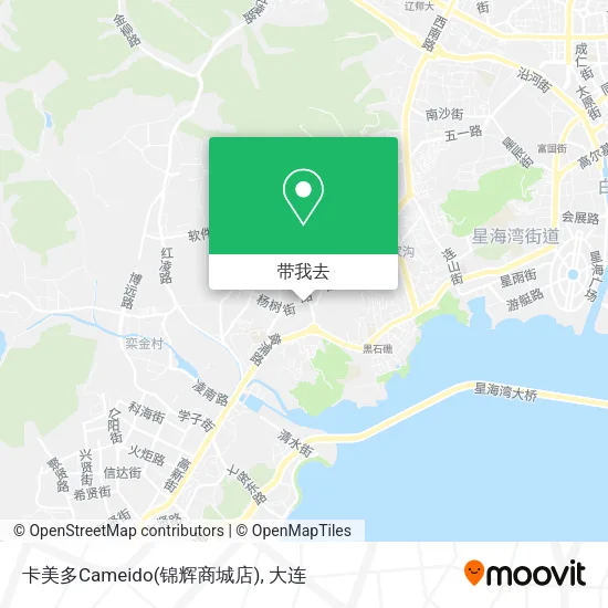 卡美多Cameido(锦辉商城店)地图
