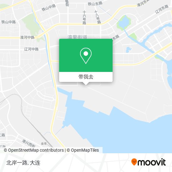 北岸一路地图