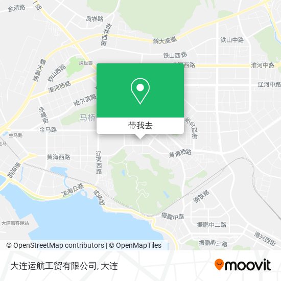大连运航工贸有限公司地图