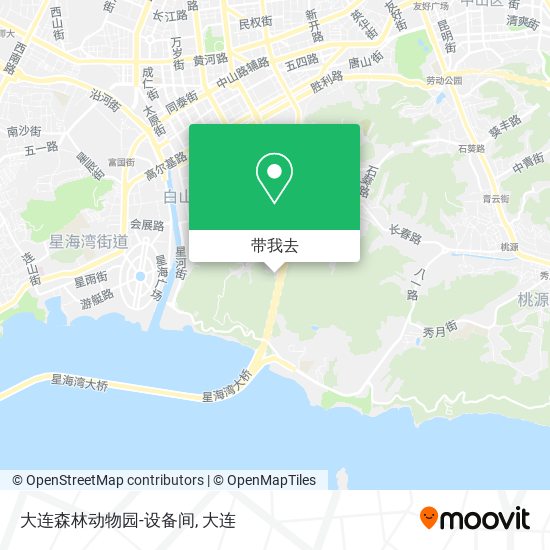 大连森林动物园-设备间地图