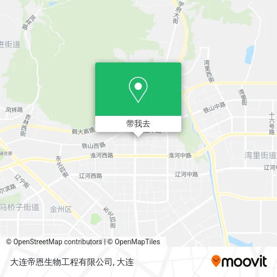 大连帝恩生物工程有限公司地图