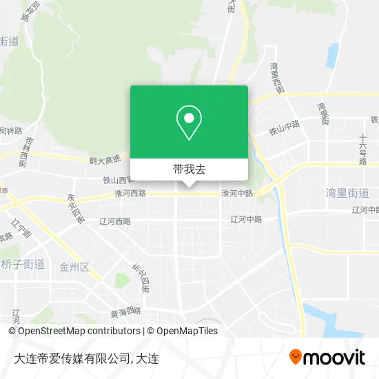 大连帝爱传媒有限公司地图