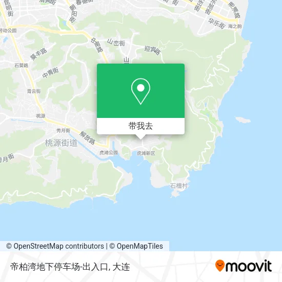 帝柏湾地下停车场-出入口地图