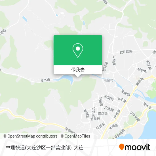 中通快递(大连沙区一部营业部)地图