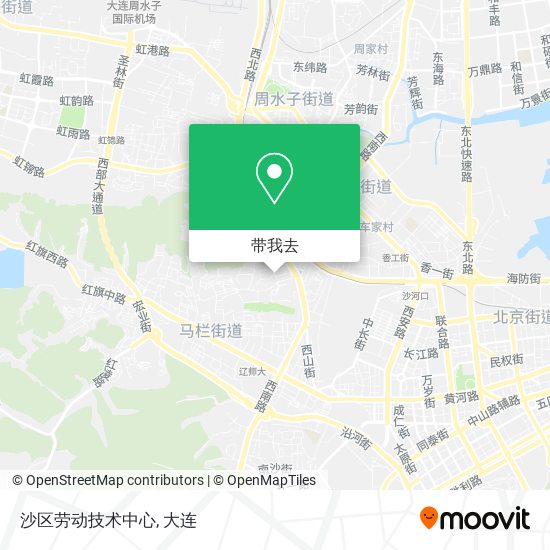 沙区劳动技术中心地图