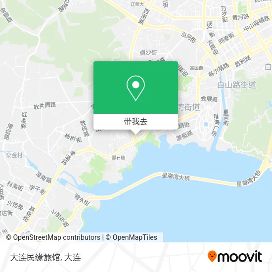 大连民缘旅馆地图
