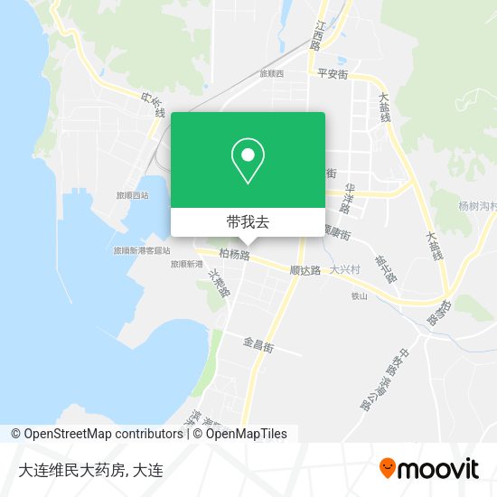 大连维民大药房地图