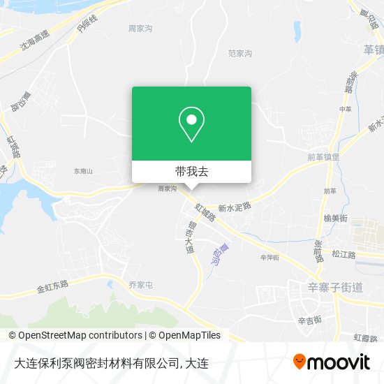 大连保利泵阀密封材料有限公司地图
