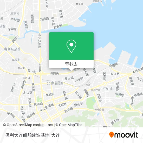 保利大连船舶建造基地地图