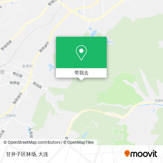 甘井子区林场地图