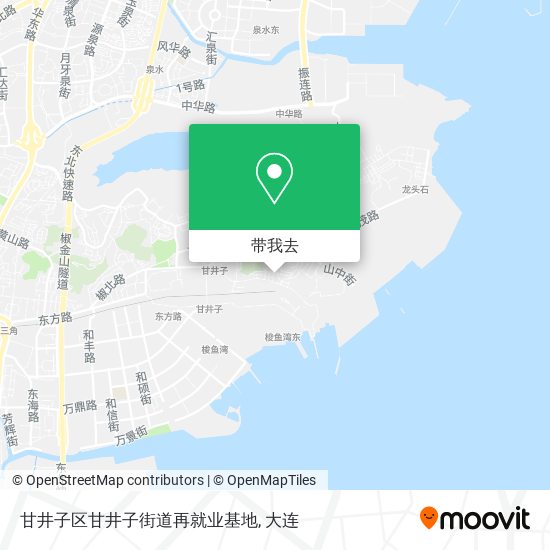 甘井子区甘井子街道再就业基地地图