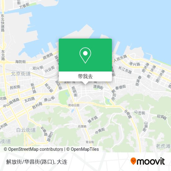 解放街/华昌街(路口)地图