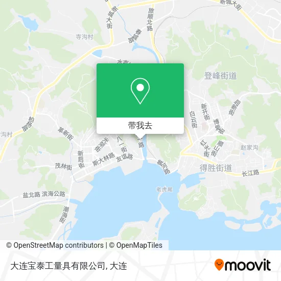 大连宝泰工量具有限公司地图