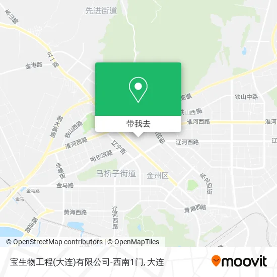 宝生物工程(大连)有限公司-西南1门地图