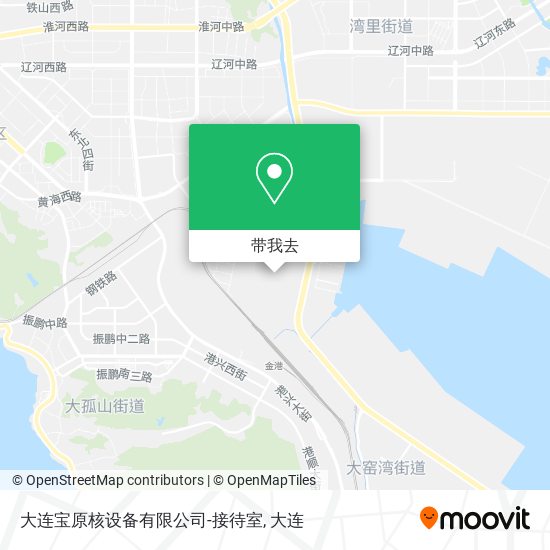 大连宝原核设备有限公司-接待室地图