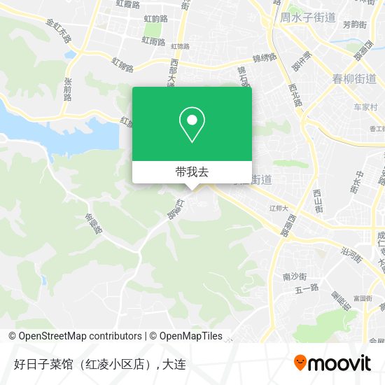 好日子菜馆（红凌小区店）地图