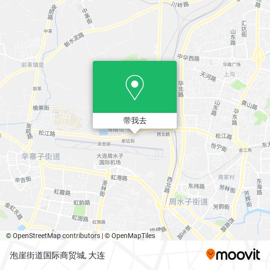 泡崖街道国际商贸城地图