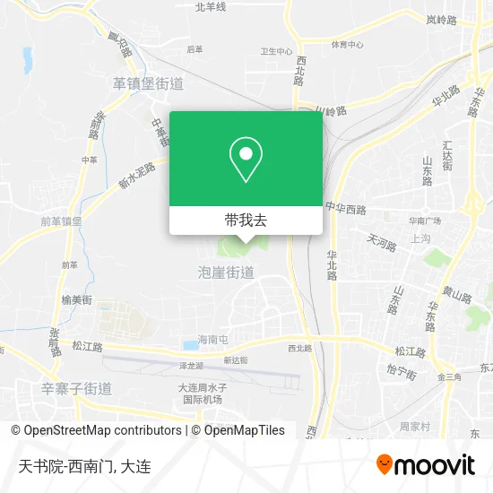 天书院-西南门地图