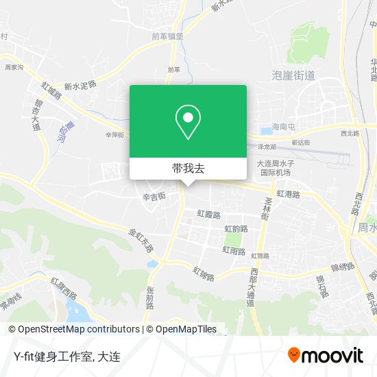 Y-fit健身工作室地图