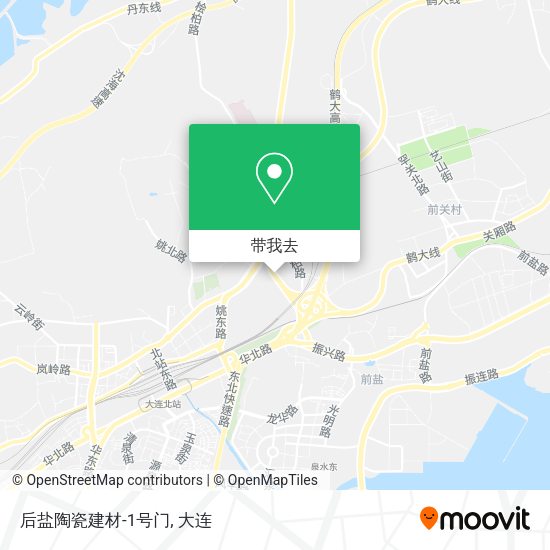 后盐陶瓷建材-1号门地图