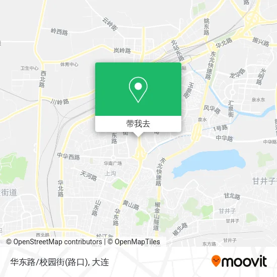 华东路/校园街(路口)地图