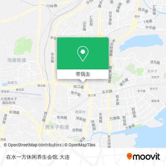 在水一方休闲养生会馆地图