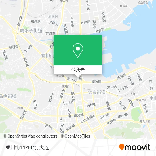 香川街11-13号地图