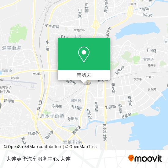 大连英华汽车服务中心地图