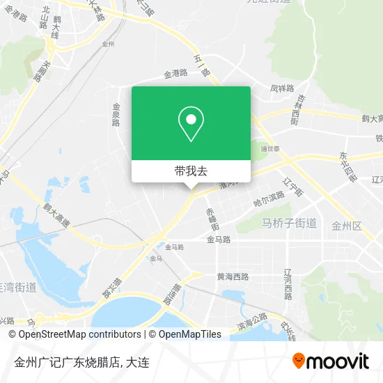 金州广记广东烧腊店地图