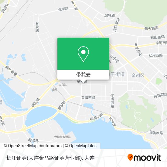 长江证券(大连金马路证券营业部)地图