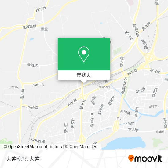 大连晚报地图