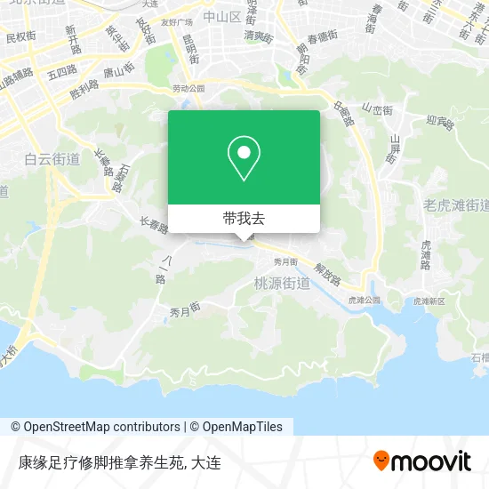 康缘足疗修脚推拿养生苑地图