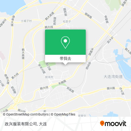 政兴服装有限公司地图