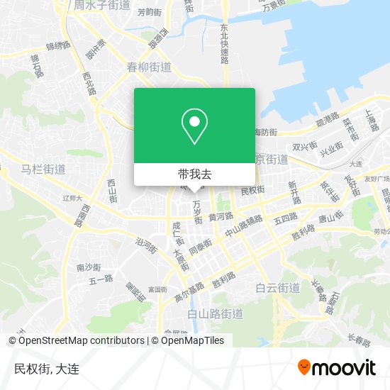 民权街地图