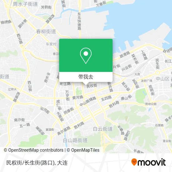 民权街/长生街(路口)地图