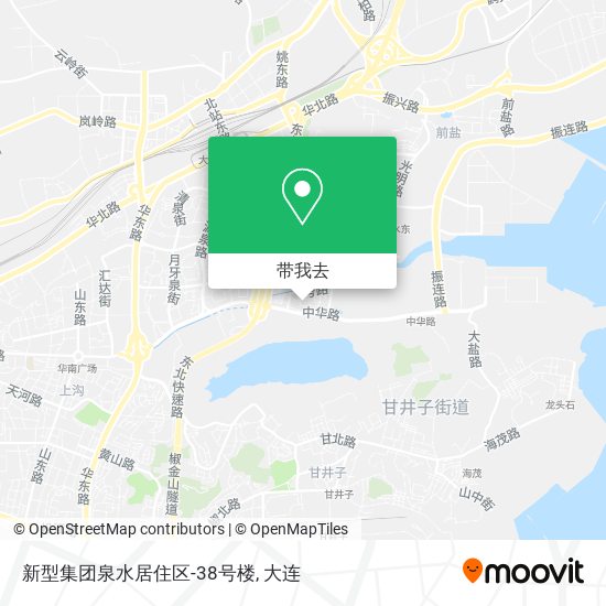新型集团泉水居住区-38号楼地图
