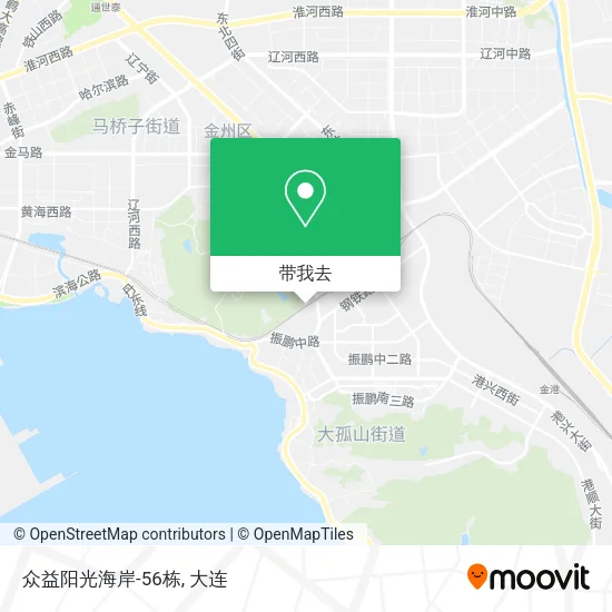 众益阳光海岸-56栋地图