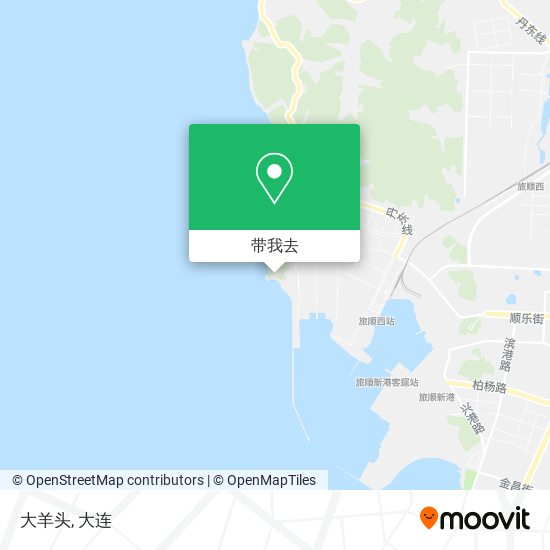 大羊头地图